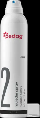 Produktbild von pedag Rauleder Spray 250 ml 00 schwarz