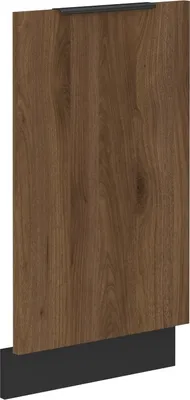 Obrázok produktu pre Kondela Dvierka na umývačku Menzo ZM 71,3x44,6 cm - čierna / orech