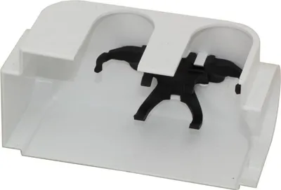 Produktbild von Simplex Designverkleidung für Anschlussarmatur / Multiblock, links, weiß