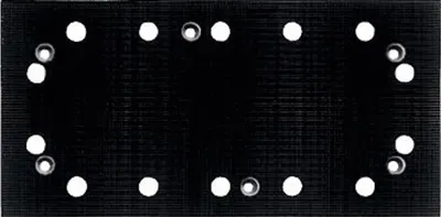 Image de Plateau de ponçage 185 x 93 mm, pour GSS 280 A, GSS 280 AE, avec fixation auto-agrippante