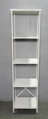 Produktbild von Meander Kast Weiß Metall 44,5x38,5x166,5cm (Norm. €99,95)