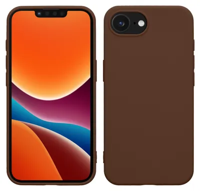 Produktbild von kwmobile Handyhülle für Apple iPhone 17e / iPhone 16e Hülle - TPU Case - Kabelloses Laden - Schutzhülle Cover in Chocolate