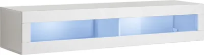 Produktbild von Breite Vitrine FREYA – weiß