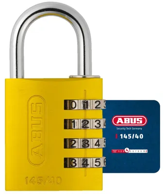 Zdjęcie produktu dla ABUS 488092, Żółty, Aluminium, 110 g, 1 szt.