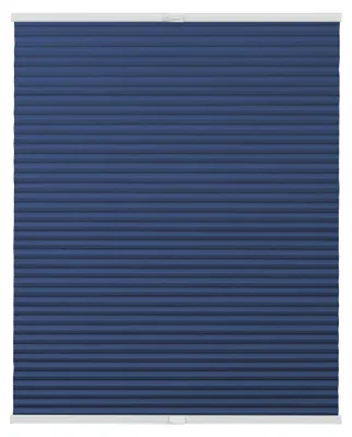 Produktbild von Lichtblick Wabenplissee Verdunkelung ohne Bohren Klemmbar Blau 60 cm x 100 cm (B x L)