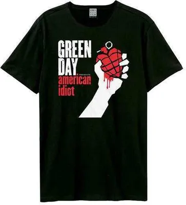 Produktbild von Greenday - American Idiot Uni T:Shirt, X Large, Black