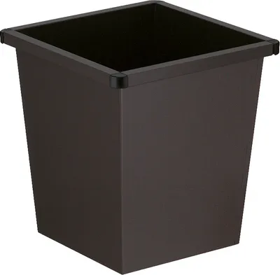 Image de Corbeille à papier carrée 27 L