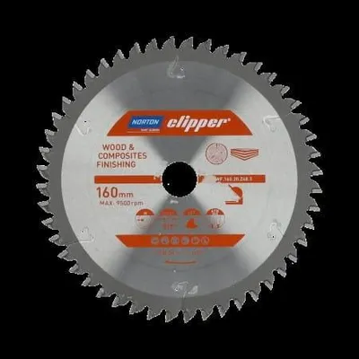 Produktbild von NORTON KREISSÄGE 260 mm x 30 mm x 48z HOLZ & VERBUNDWERKSTOFFE ATB Neg (2,6 / 1,8)