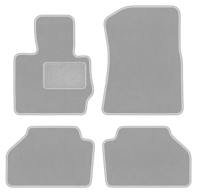 Immagine prodotto di Tappetini in moquette per BMW X3 F25 2010-2017 (SUV) – set 4 pezzi, grigi, su misura – Wielganizator OSLO – versione W0356