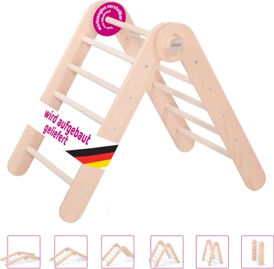 Produktbild von babybay Kletterdreieck Littlefoot montiert,