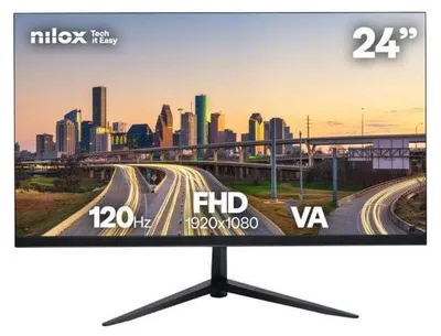 Produktbild von Nilox NXM24FHD1205, 61 cm (24"), 1920 x 1080 Pixel, Full HD, LCD, 1 ms