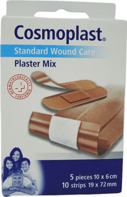 Produktbild von Cosmoplast Universal Pflaster Mix (15 Stk.)