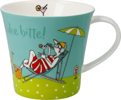 Zdjęcie produktu dla Goebel Freundlieb  Ruhe Bitte! (Coffee-/Tea Mug, Fine...