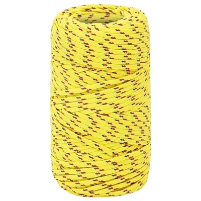 Produktbild von vidaXL Bootsseil Gelb 2 mm 100 m Polypropylen