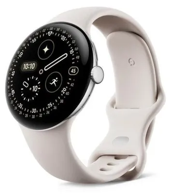 Produktbild von Google Pixel Watch 4 - 45 mm - Aluminium silber