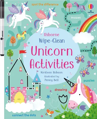Produktbild von Wipe-Clean Unicorn Activities
