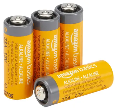 Image de A. Batteries 23A-12V, longue durée de vie, lot de 4