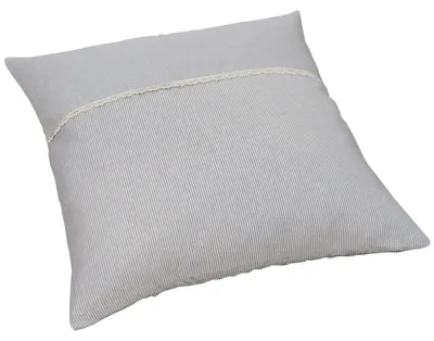 Immagine prodotto di Copricuscino 40x40 cm cuscino decorativo vintage a righe bianche e blu