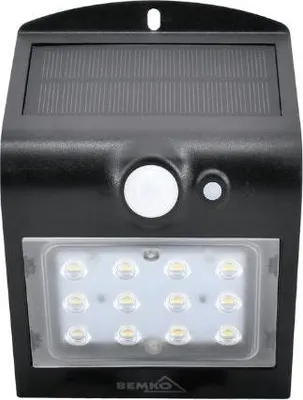 Produktbild von Solar LED Wandleuchte 1.5W IP65 220lm mit Bewegungsmelder - Neutralweiß 4000K - 5500K