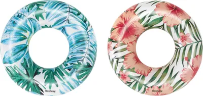 Image de BESTWAY Cercle gonflable Tropical 119cm
