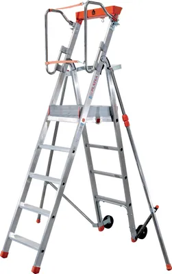 Produktbild von Facal Platea Podesttreppe Aluminium S300 5 Stufen