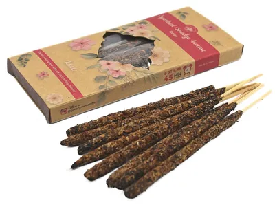 Produktbild von Green Tree Spiritual Smudge Räucherstäbchen "Rose of Love", 8 dicke Stäbchen