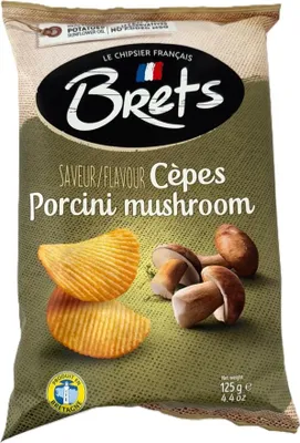 Produktbild von Brets knusprige Chips mit Steinpilz Geschmack125g