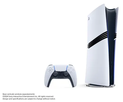 Immagine prodotto di Sony Playstation 5 Pro, PlayStation 5 Pro, Schwarz, Weiß, 120 Hz, SSD, 2 TB, 10,100,1000 Mbit/s