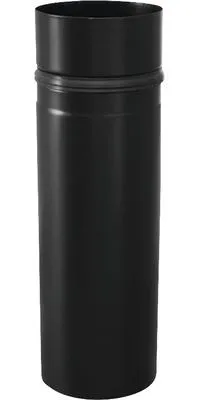 Produktbild von Pellet-Ofenrohr Bertrams Ø 100 mm pulverbeschichtet schwarz 0,25 m