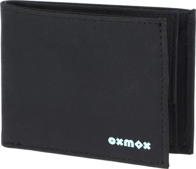 Produktbild von oxmox Geldbörse New Cryptan RFID Protect Pocketbörse Pure 2.0 Print Cyan Black schwarz
