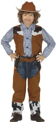Produktbild von Cowboy Kostüm für Jungen, Größe:98/104