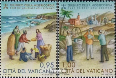 Produktbild von Briefmarken Vatikanstadt 2016 Mi 1867-1868 (kompl.Ausg.) postfrisch Barmherzigkeit
