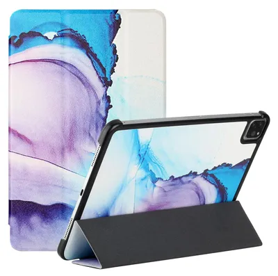 Produktbild von Für Apple iPad Air 11 2025 / 2024 / Pro 11.0 2022 3folt Wake UP Cover Motiv 3