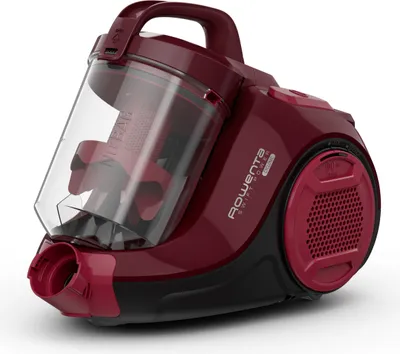 Produktbild von Rowenta Bodenstaubsauger Swift Power Cyclonic RO2933, 750 W, Zyklon-Technologie, Beutellos, 77 dB, Schwarz, Burgund