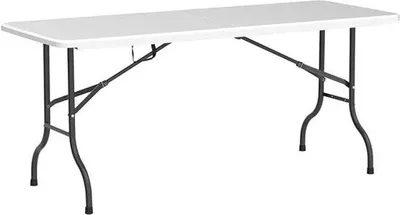 Produktbild von Famanu Camping- und Picknicktisch Aluminium klappbar - 183x70x74 cm