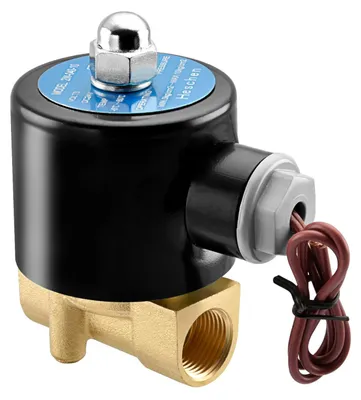 Productafbeelding van Messing Elektrische Magneetventiel, PT3/8", Normaal Gesloten