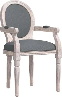 Obrázok produktu pre vidaXL Jedálenská stolička Dark Grey 54x56x96,5 cm Látka
