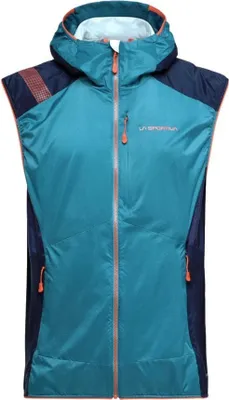 Produktbild von La Sportiva Herren Ärmellose Trekking Jacke aus Synthetik Türkis Winter