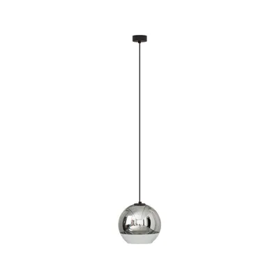 Immagine prodotto di Lampadario GLOBE nero-cromato 1xE27x60W vetro, dimensioni: 145x20x20 cm, IP20, Nowodvorski Lighting