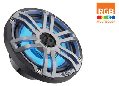 Image de Hertz Marine HEX 6.5 S-LD-G, haut-parleur coaxial 16,5 cm, noir