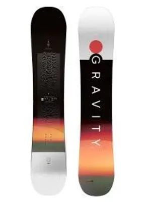 Produktbild von Gravity Bandit 25/26 162 cm; Schwarzes Snowboard