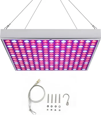 Obrázok produktu pre Jiubiaz Rastlinná lampa 45W LED Grow Light Rastlinné svetlo 225 LED diód Červené modré svetlo Rastlinná lampa Plné spektrum Rastlinné svetlo pre izbové rastliny a kvety Záhradné a skleníkové doplnky