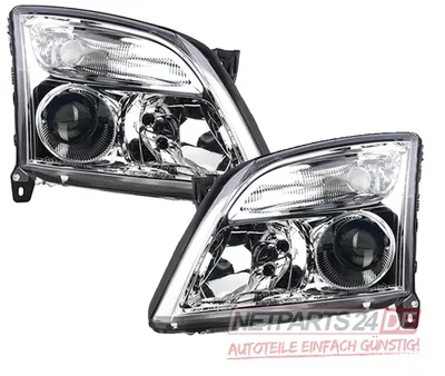 Obrázok produktu pre Johns, svetlomety vhodné pre Opel Vectra 2002-2005 ako sada H7/H7 ?iré glass lin.+re.