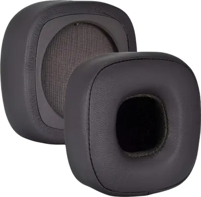 Image de OREILLES de rechange pour Marshall Major IV Noir Casque supra-auriculaire Coussinets en matière protéique, 1 paire de coussinets de rechange
