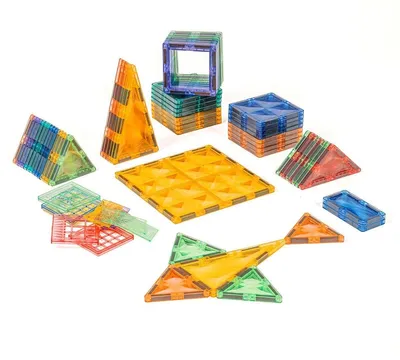 Produktbild von MagGenius Pastellfarbene Magnetbausteine, 70 Teile