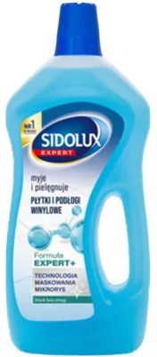 Zdjęcie produktu dla Sidolux Expert myje i pielęgnuje płytki i podłogi winylowe blask bez smug 750ml