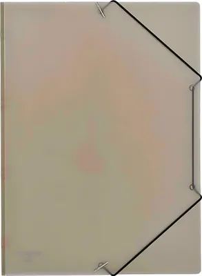 Produktbild von Eckspannmappe A4 PP transluzent rauchtopas