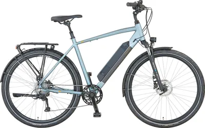 Produktbild von PROPHETE ENTDECKER 1.0 Hinterradmotor Trekking E-Bike 28", 418 Wh semi-integrierter Unterrohrakku, 8-Gang Shimano Kettenschaltung, hyd. Scheibenbremse