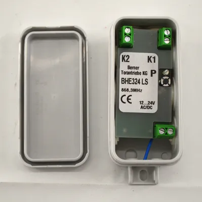Image de Berner Mini 2-Kanal-Empfänger BHE324 868 MHz Zubehör Torantriebe 2 Kanal