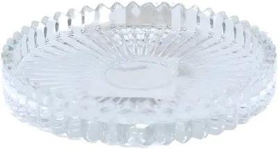 Produktbild von Famanu Glasuntersetzer Set von 4 - Rund, Transparent, H/Ø ca. 1,5 x 10 cm
